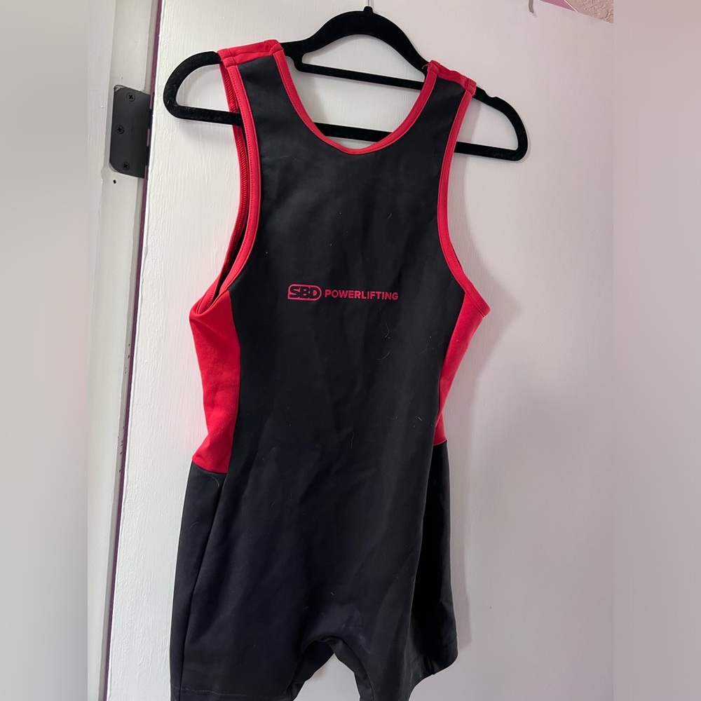 SBD powerlifting singlet